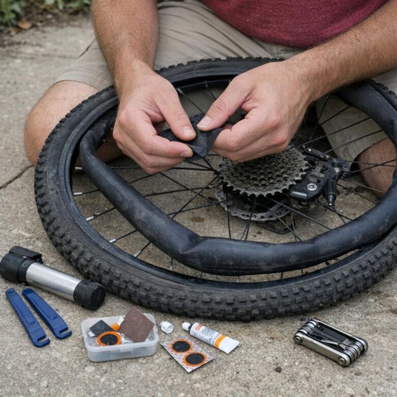 How to Fix a Flat Bike Tire Without Visiting a Repair Shop